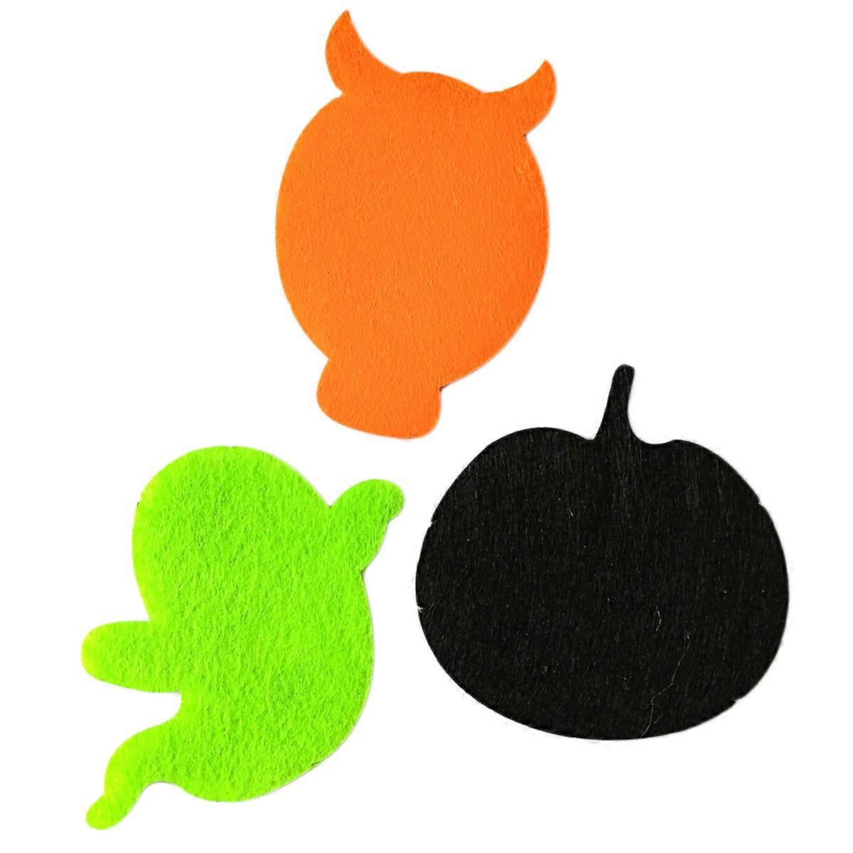 Halloween Patch Nonwovens Cloth Patch for DIY Costume 3Pcs Set