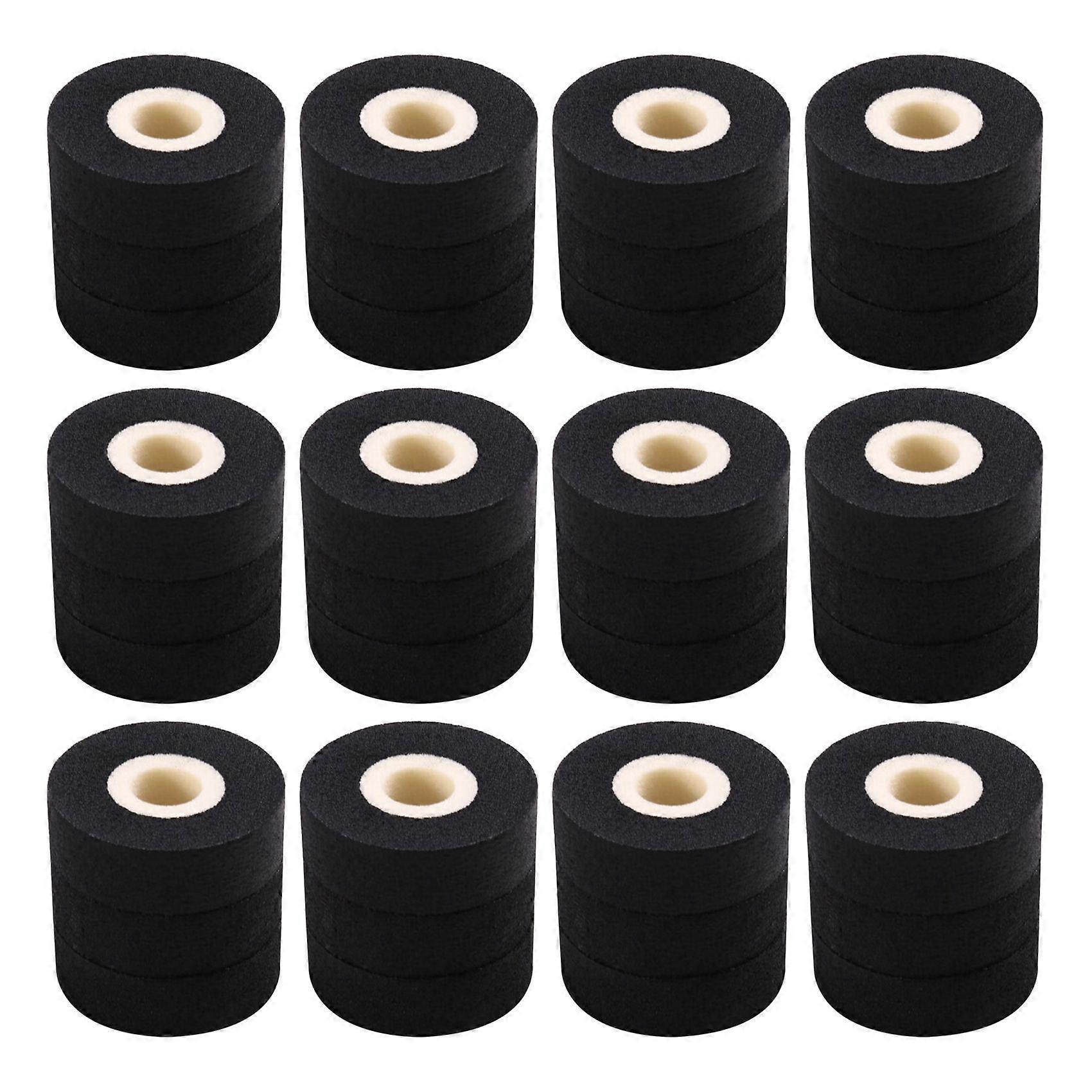 36PCS 36x10mm Black Hot Stamp Coder Ink Roll for MY380F DK1000 DK1100 Coding Sealing Machine