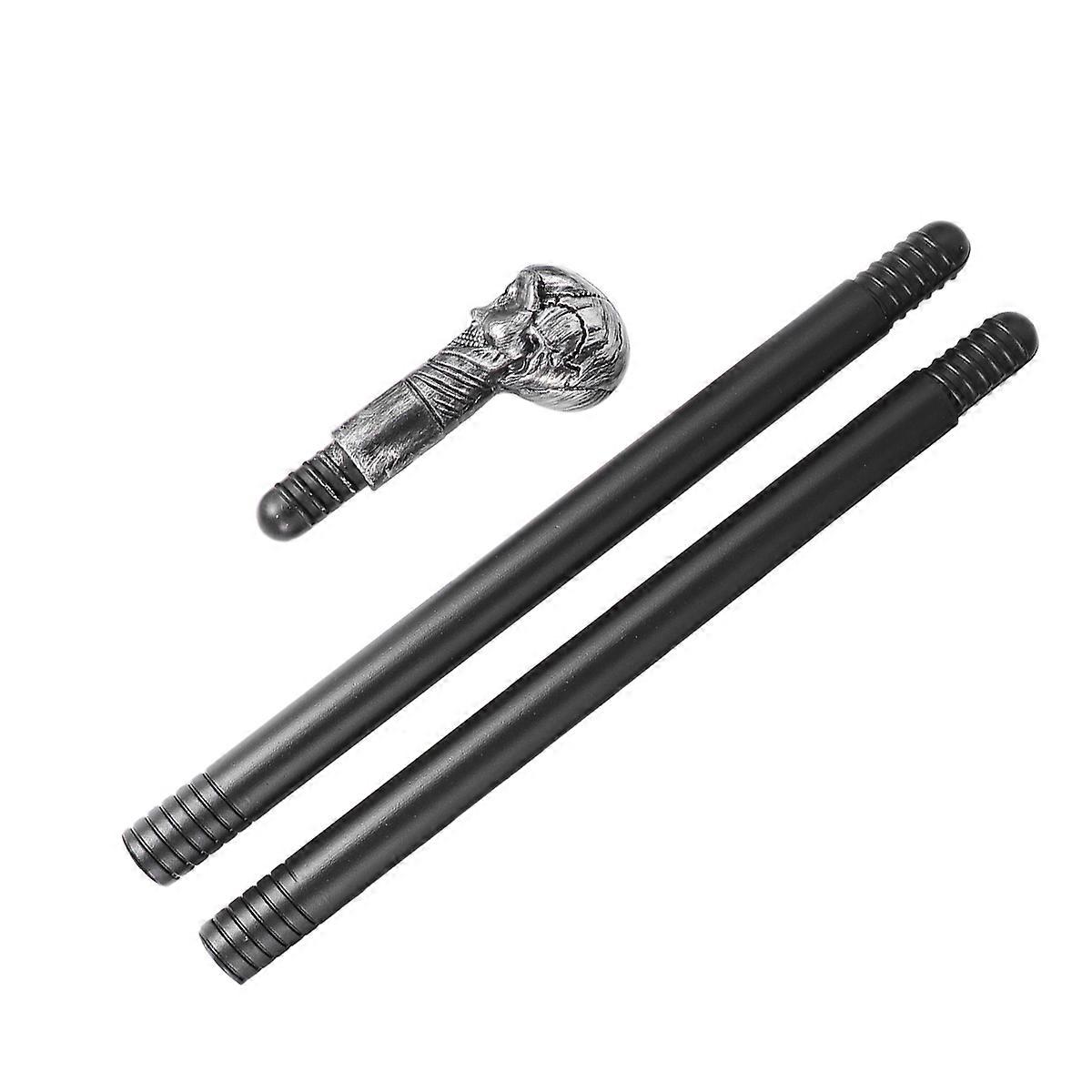 Skull Head Scepter Plastic Decorative Prop for Party Performance