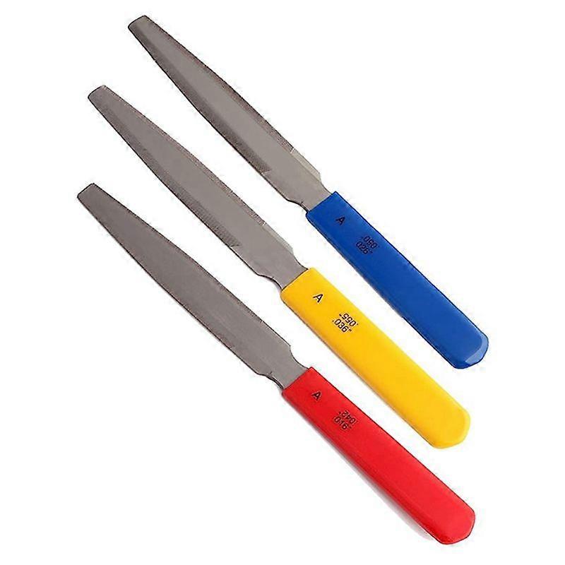 Guitar Nut File Nut Slot File Set Double Edge Wire File