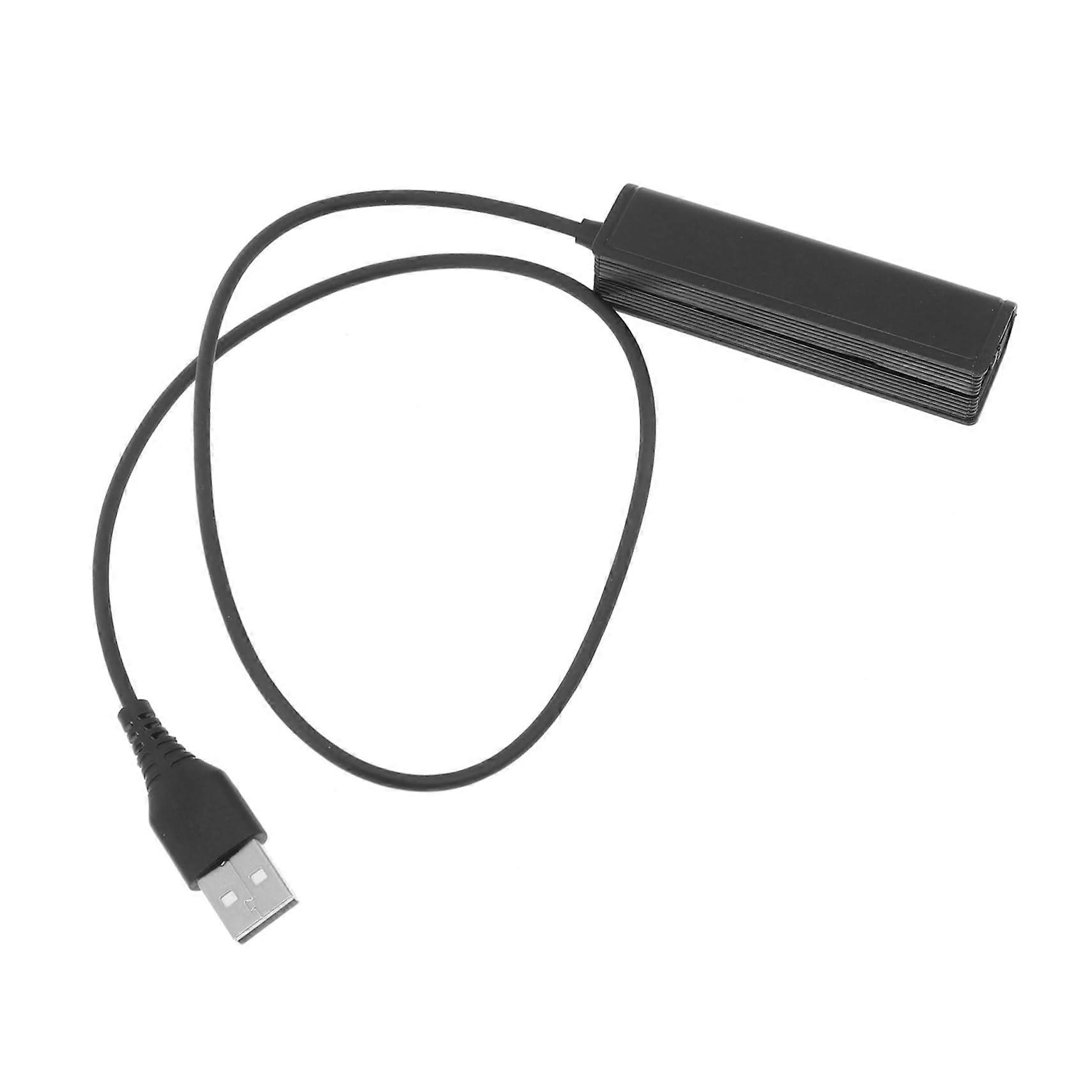 2pcs USB Headset Adapter Cable for Laptops and Tablets Clear Audio Connection Dual Pack