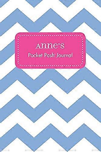 Journal chic de poche d'Anne, chevron