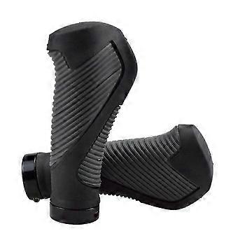 1 paire de poignées de verrouillage de guidon ergonomiques en caoutchouc antidérapant MTB Vélo de route Poignées de guidon Repose-main Accessoire de vélo de cyclisme