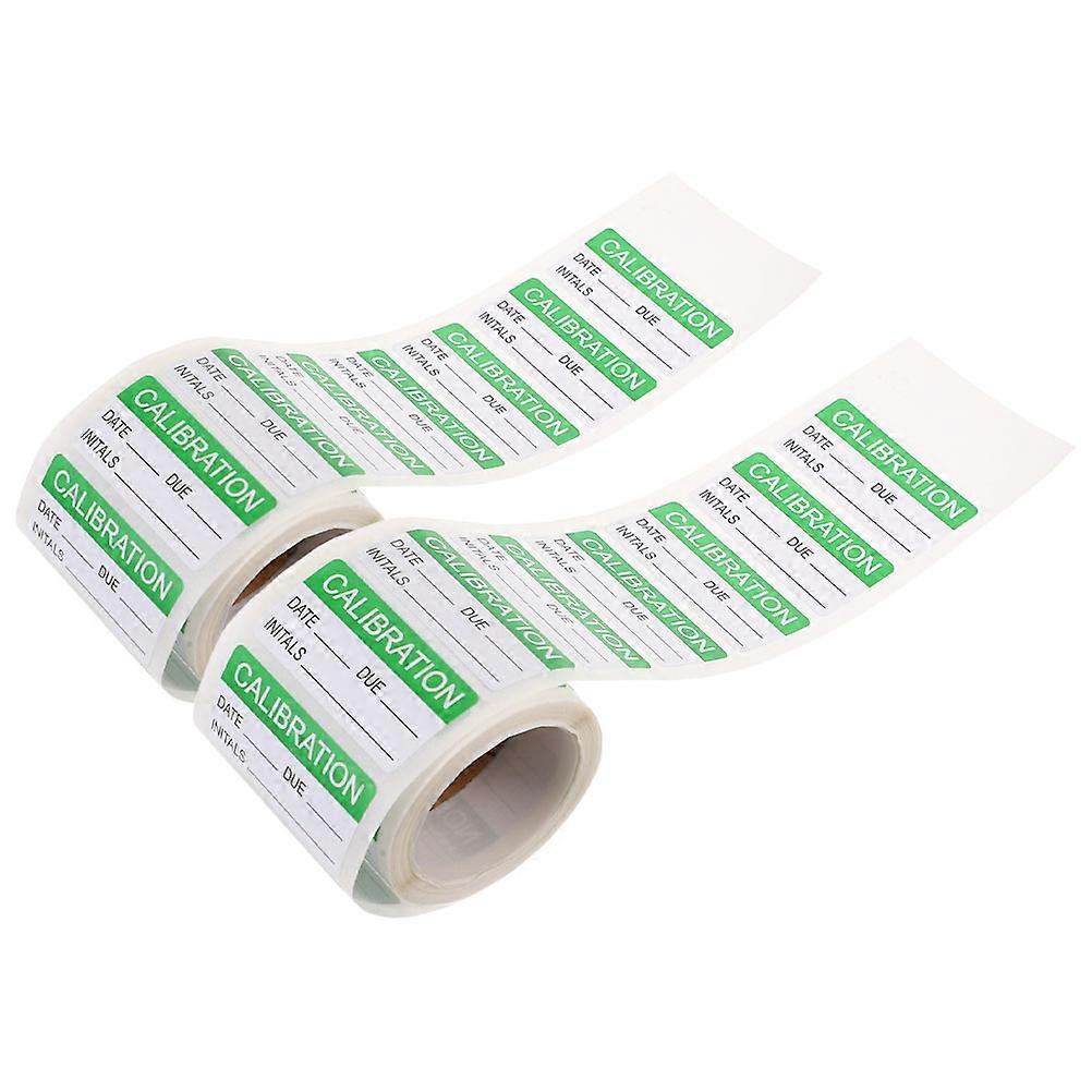 Calibration Self-Adhesive Stickers for Quality Rolls