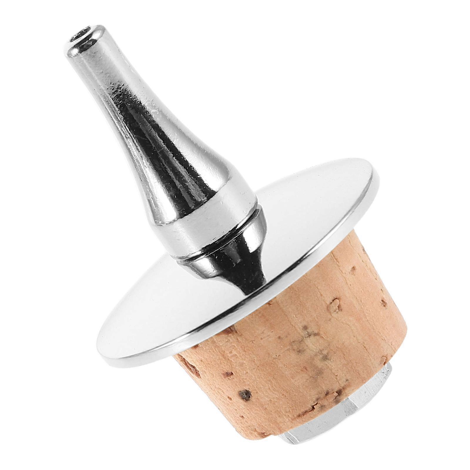 Bitters Stoppers with Base for Home Use Silver