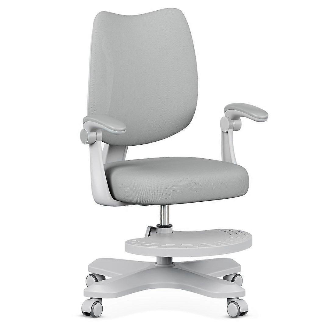 Silla giratoria Junior 4.6 gris