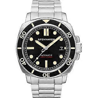 Spinnaker Silver Rostfritt Stål Hull Diver Automatic SP-5088-11 Herrklocka