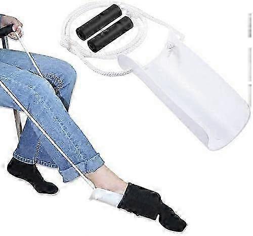 Practical sock aid tool for handicapped and elderly daily use