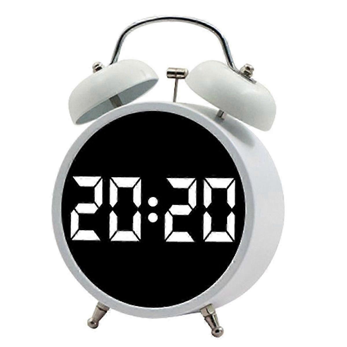 High Quality Extra Large Sound Alarm Clock with LED Screen Simple Number Clock Multifunctional Clock