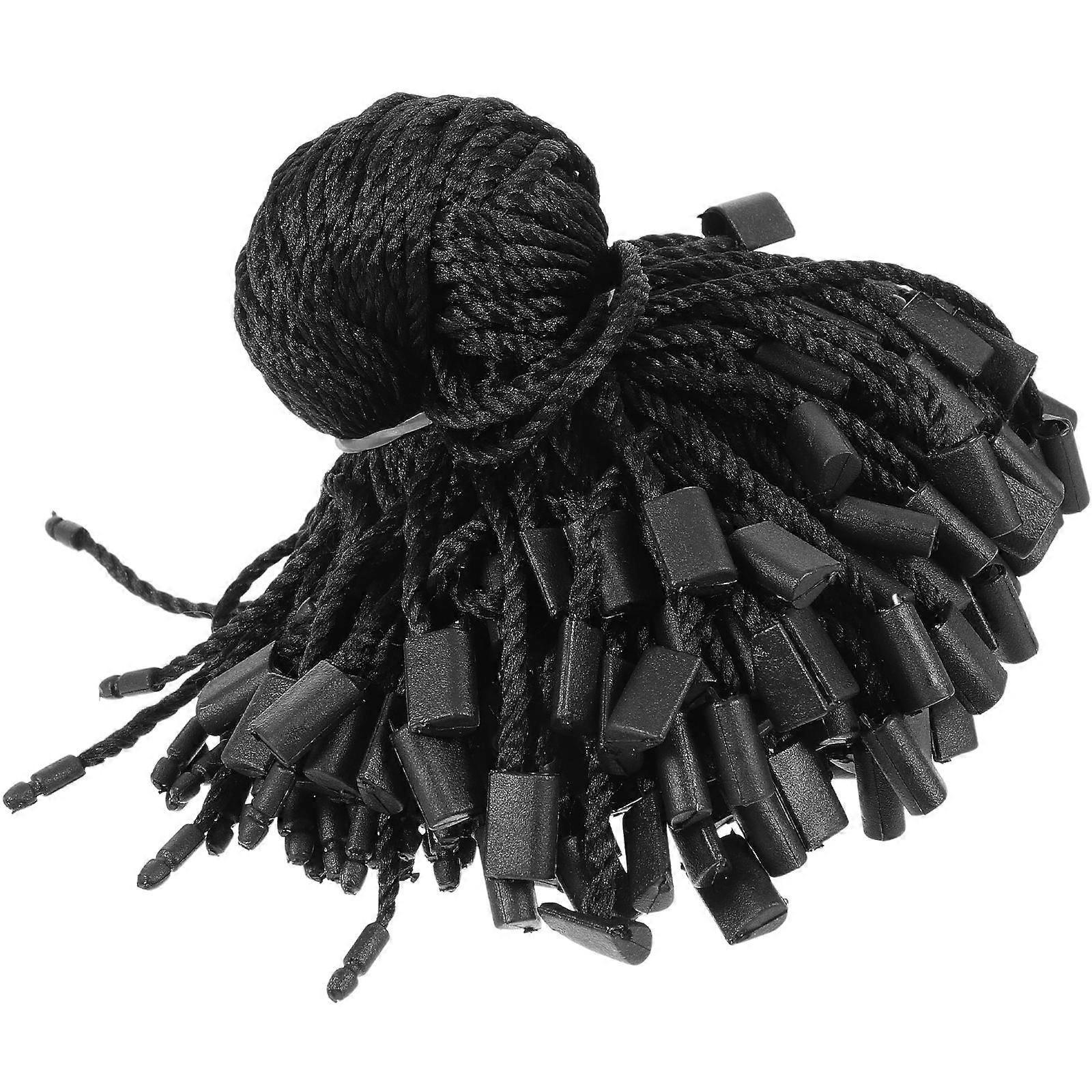 Hanging Tags String Black for Tag Rope 1 Bag Polyester Plastic Material