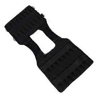 Adjustable Weighted Vest for Running Walking Fitness Training Vest Comfortable for Men Women for Strength Training Workouts (Without Weight Strips)