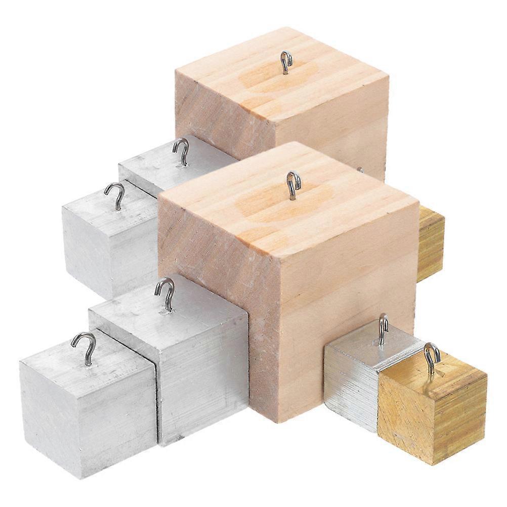 Long Rectangular Prism Gravity Set for Science Experiment with 10Pcs Cubes