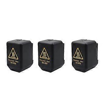 3Pcs for Anycubic Kobra S1 Max Nozzle Socks 300℃ Heat Resistant Hotend Silicone Sleeve Combo Print Head Accessories