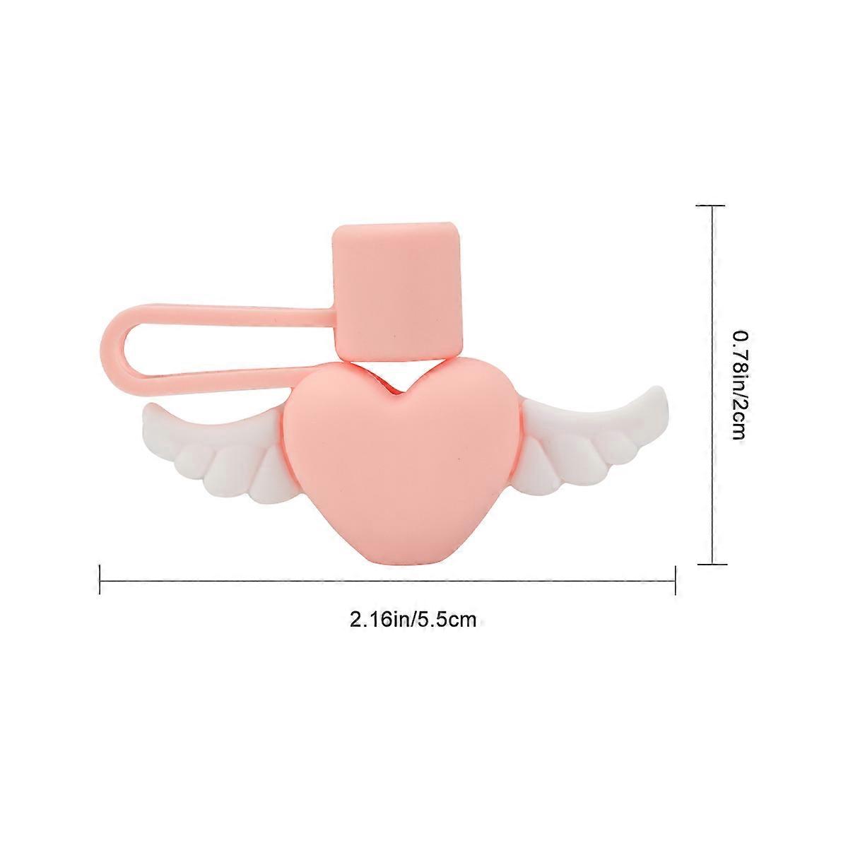 3pcs Dust-Proof Straw Cover Drinking Straw Lids Adorable Drinking Straw Plug