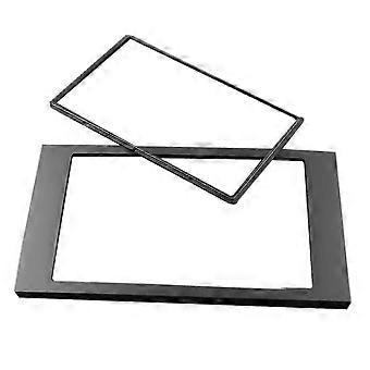 2 DIN DVD Stereo Radio Navigation Fascia Panel Surround Plate Frame Adaptor Fit for Ford Focus C-Max