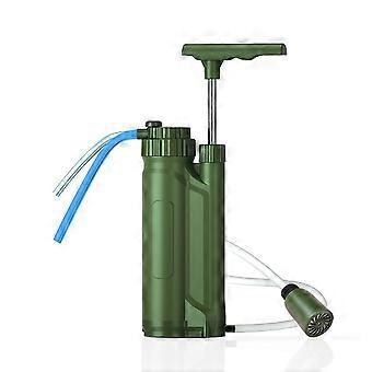Portable Outdoor Water Filter Reverse Osmosis Pump Water Purification System Survial Emergency Gear for Camping Hiking Travel