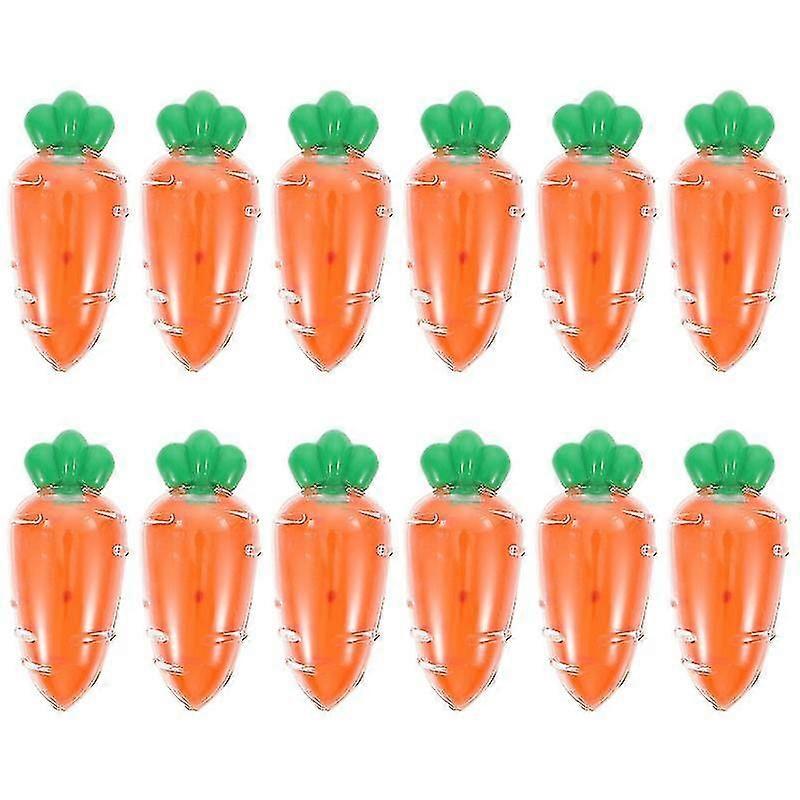 12pcs Carrot Shape Candy Boxes