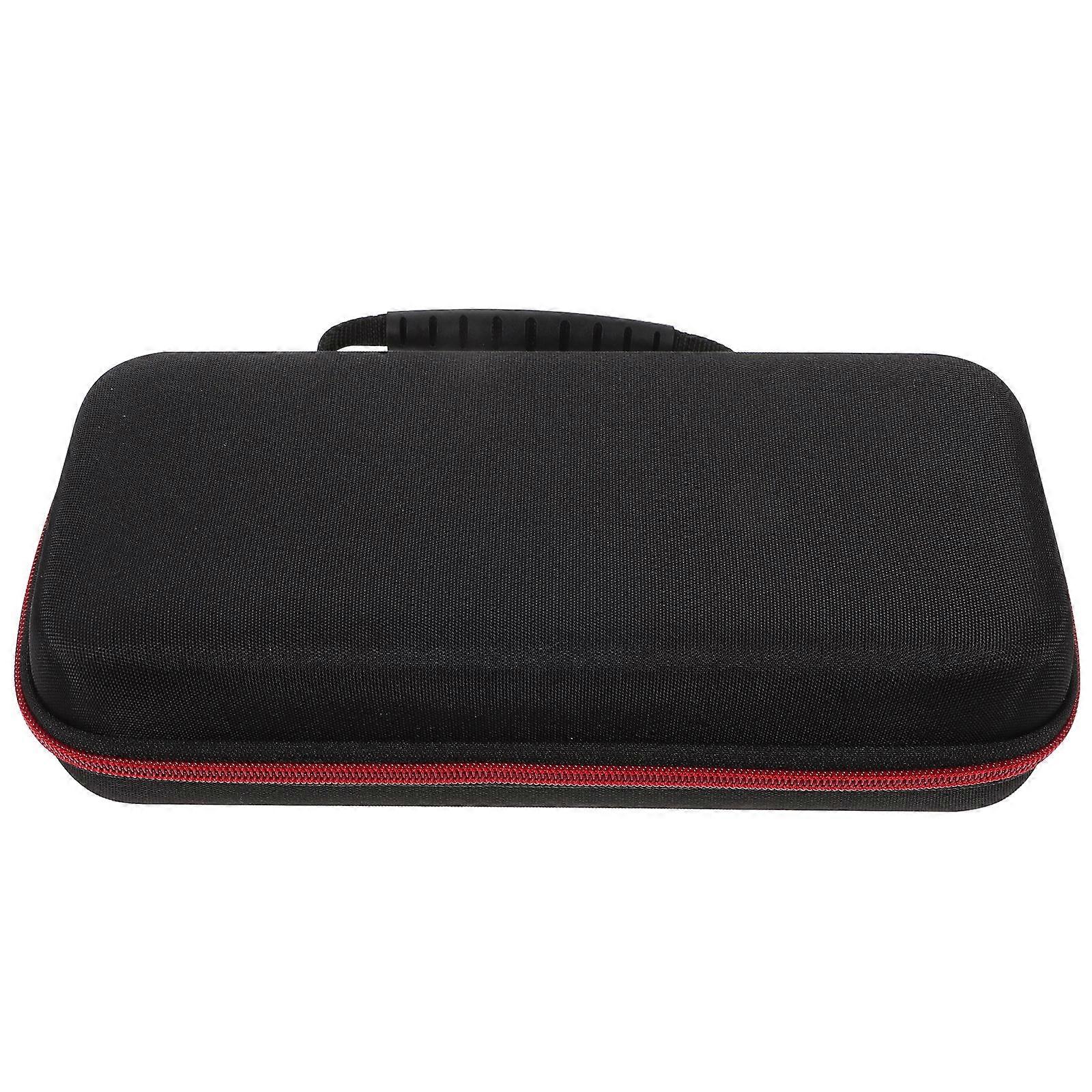 1pc Durable Microphone Bag Compact Microphone Protective Storage Case (Black)