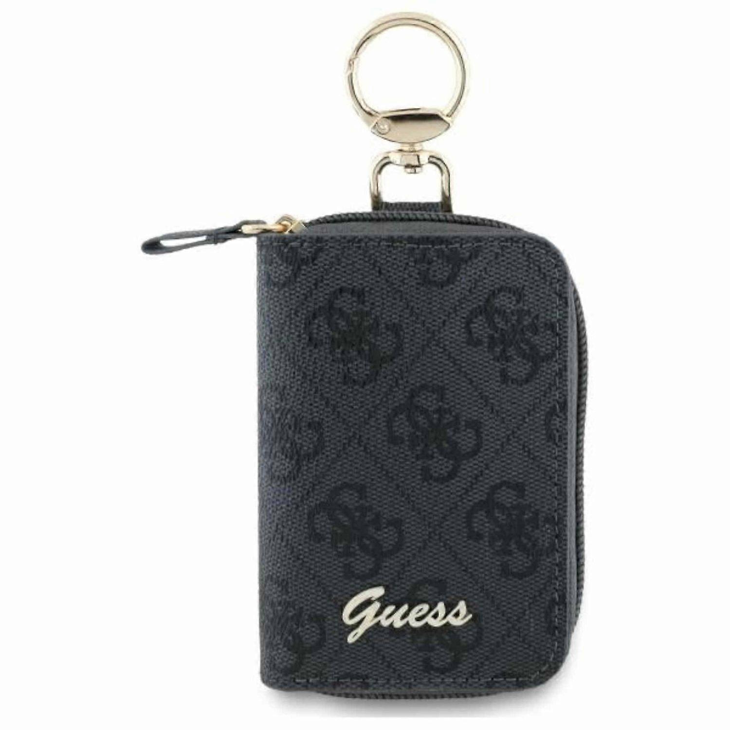 Guess Cable Pouch 4G Triangle Protective Case Protective Bag Black