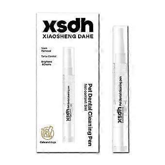 Tandreinigingspen voor huisdieren - 5 ml gel voor honden en katten - Gemakkelijke draaidispenser