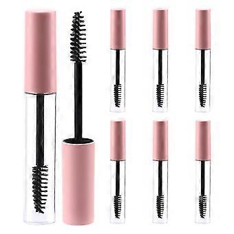 6 Pack Refillable Mascara Tubes with Precise Wand and Funnels, Travel Size Leakproof Bottles