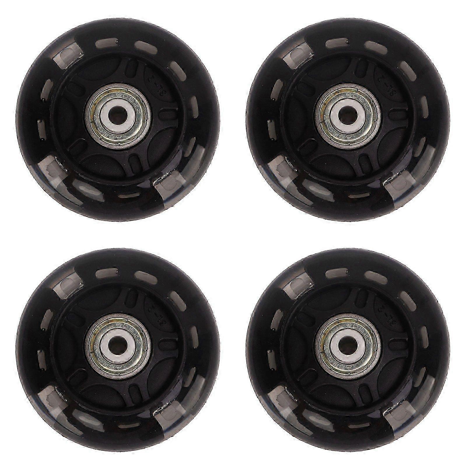 4 Pack 69mm PU Replacement Inline Skate Wheels