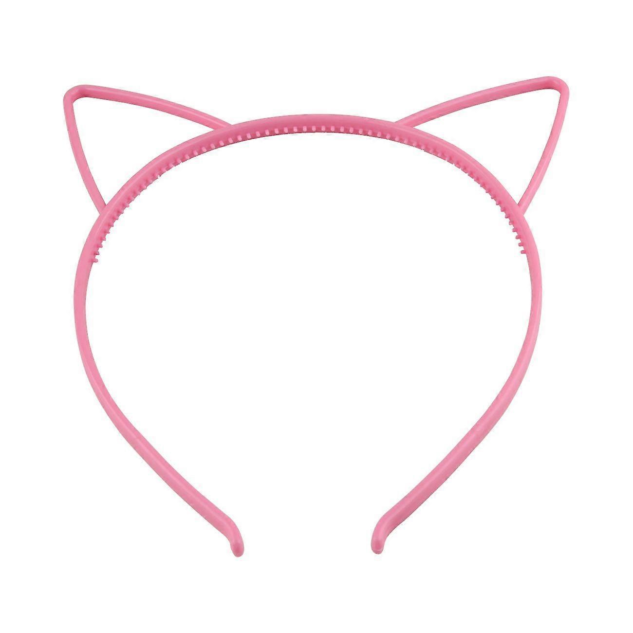 18pcs plastic cat ear headbands