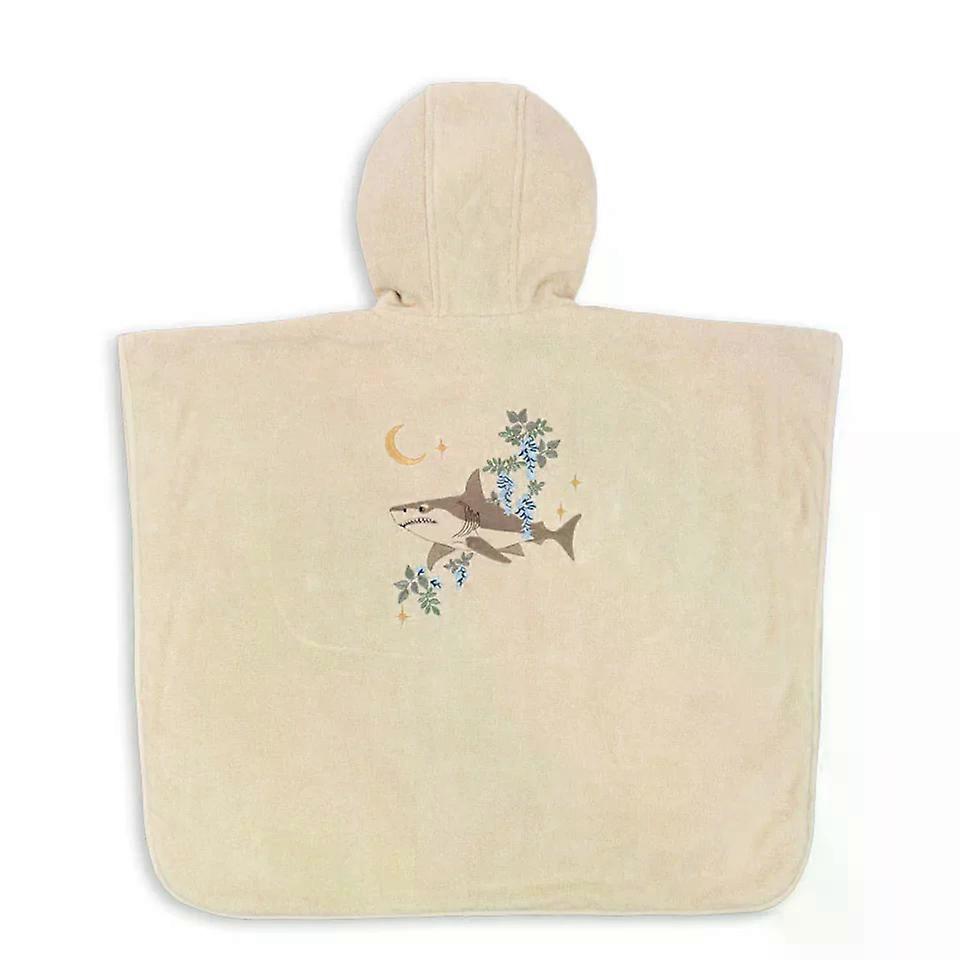 Peignoir de bain en coton brodé de chats pour filles et garçons, peignoir de bain à capuche pour bébés et enfants, pyjama doux, robe de nuit, peignoir pour enfants