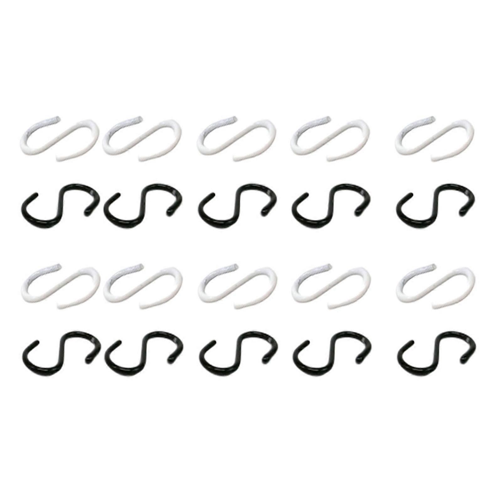 Assorted Color Mini Hanging Hook Alloy Small S Shape Hook for Hooking 2Set