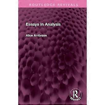 Essays in Analysis