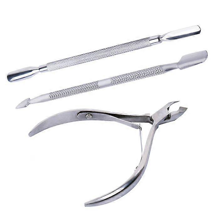 Cuticle kit - Cuticle scissors, cuticle pusher