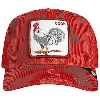 Goorin Bros Rooster Camo Trucker Hat - Red/White