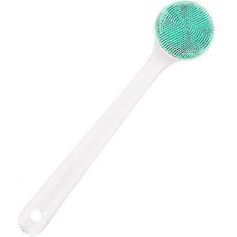 Silicone Bath Brush with Long Handle Body Scrubber
