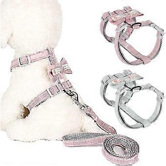 Cat harness and leash set, 2 pieces cat harness with leash Breakout-proof