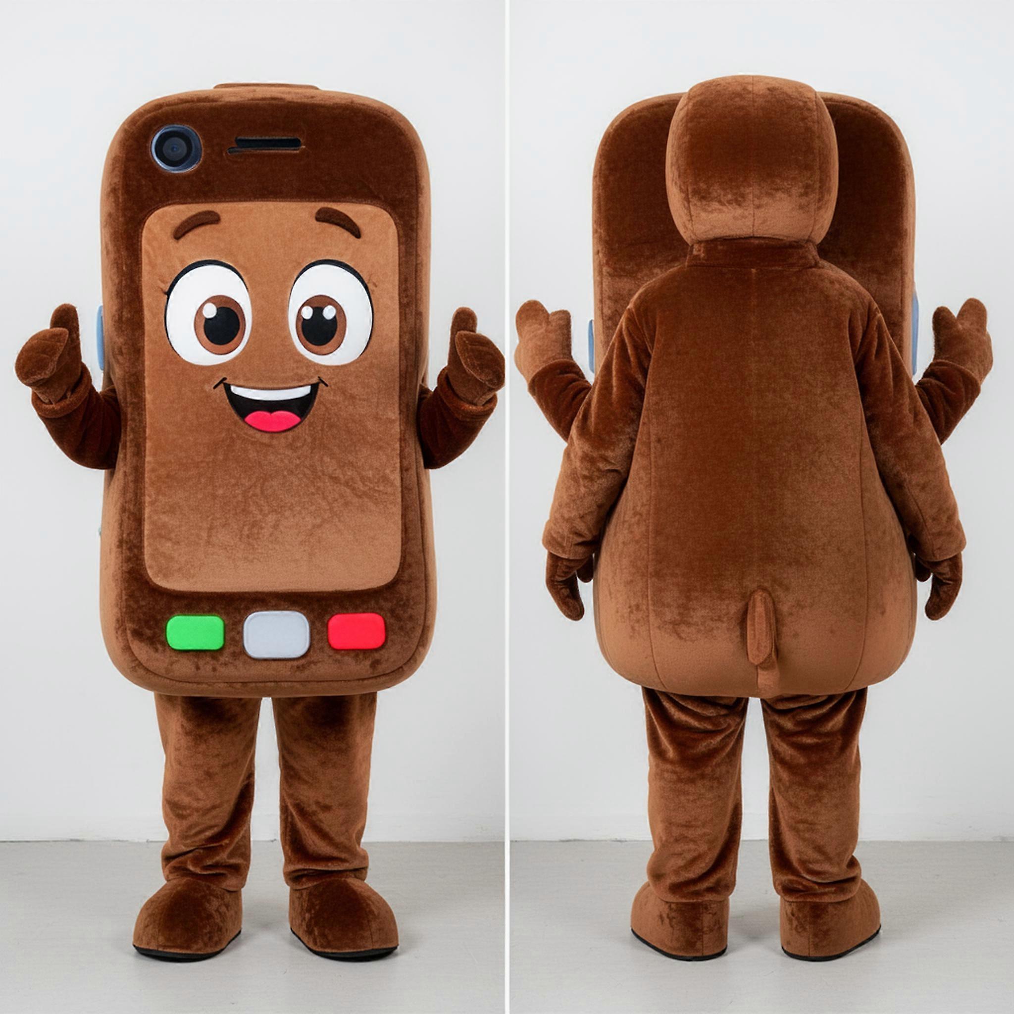 MASTICOT Brown Friendly Mascot