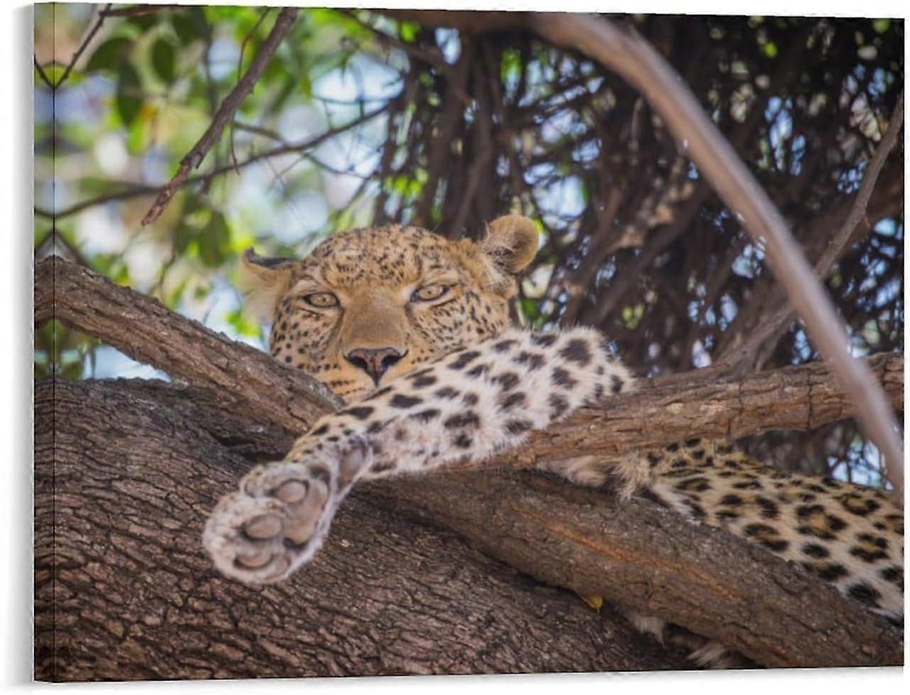 Leopard Tree Resting Jigsaw Puzzles VV749