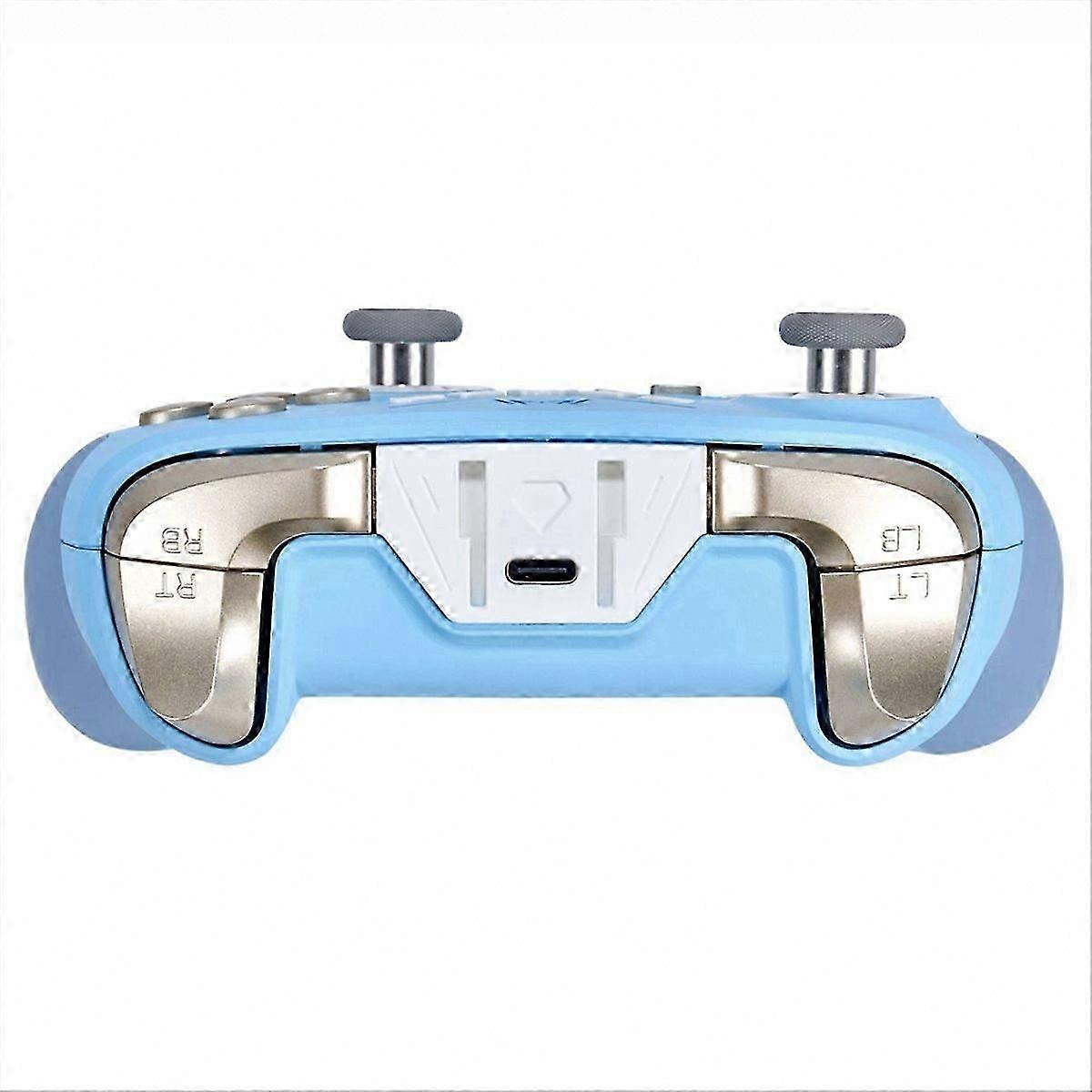 Wireless Gamepad Controller with Colorful RGB Lighting, B