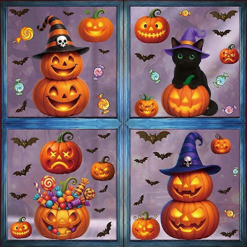 Halloween tök matricákE)