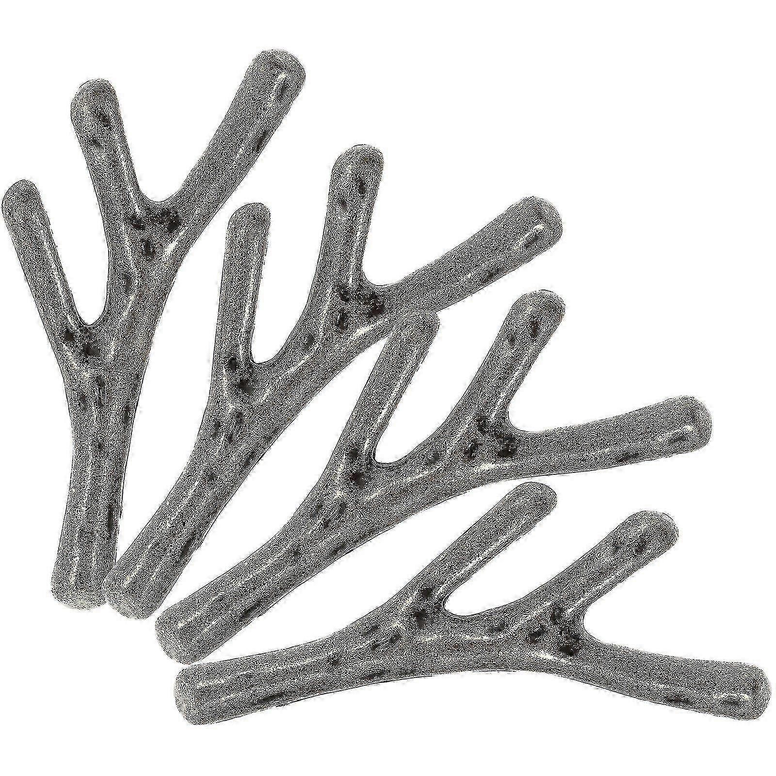 4pcs Branch-Shape Decorative Knobs for Cabinet, Closet & Dresser