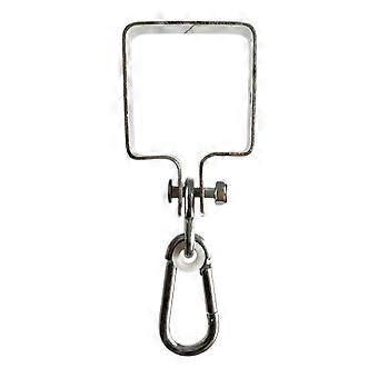 Schaukelhalterungen – Robuste kleine Schaukelhalterungen für 9x9 cm Holz- und Metallbalken, kompatibles Verandazubehör und Montagematerial 26-27