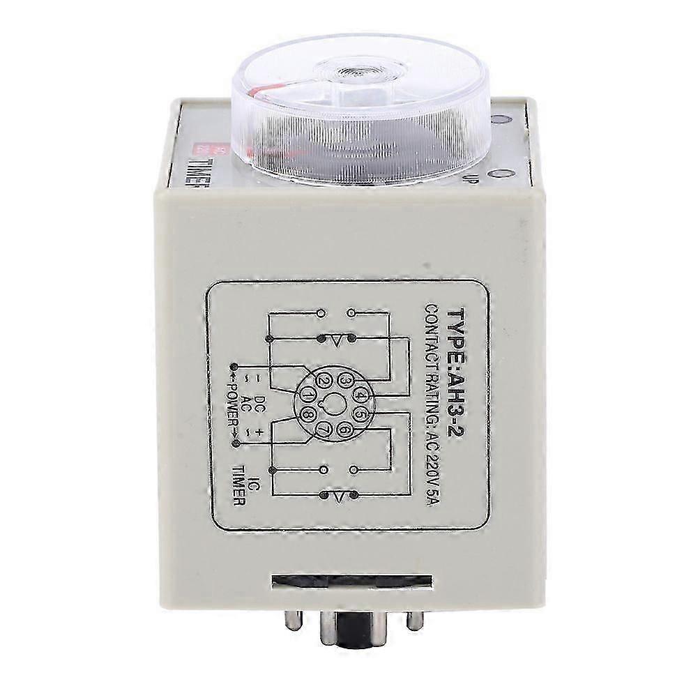 AH3-2 Time Relay Mini Delay Controller Timer AC 220V compatible with Automatic  Control System60S