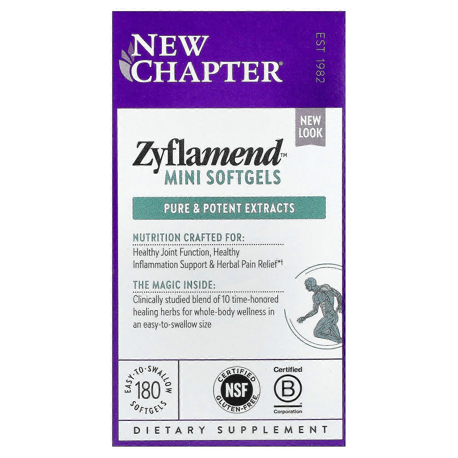 New Chapter, Zyflamend™, 180 Mini Softgels