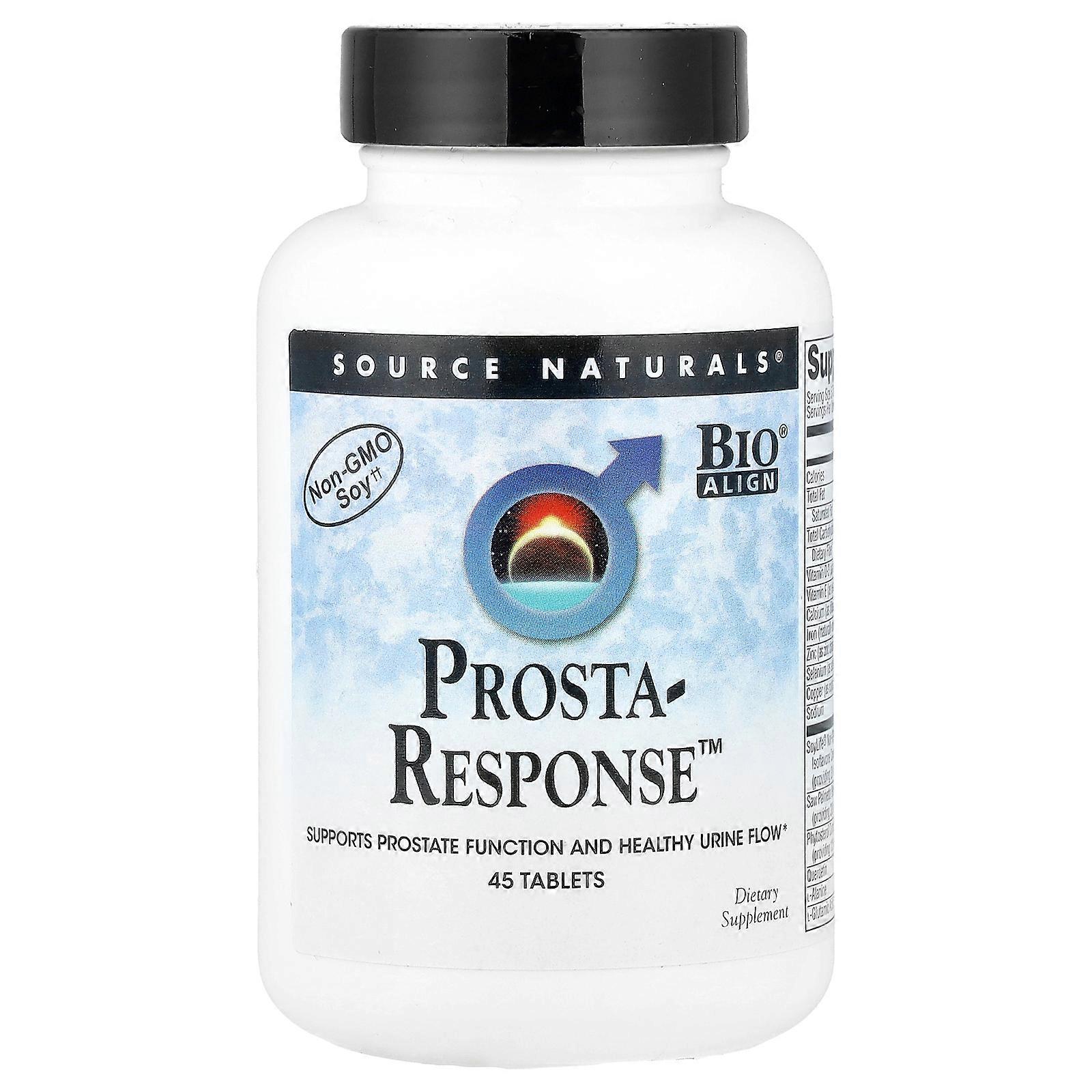 2 x Source Naturals, Prosta-Response™, 45 Tablets