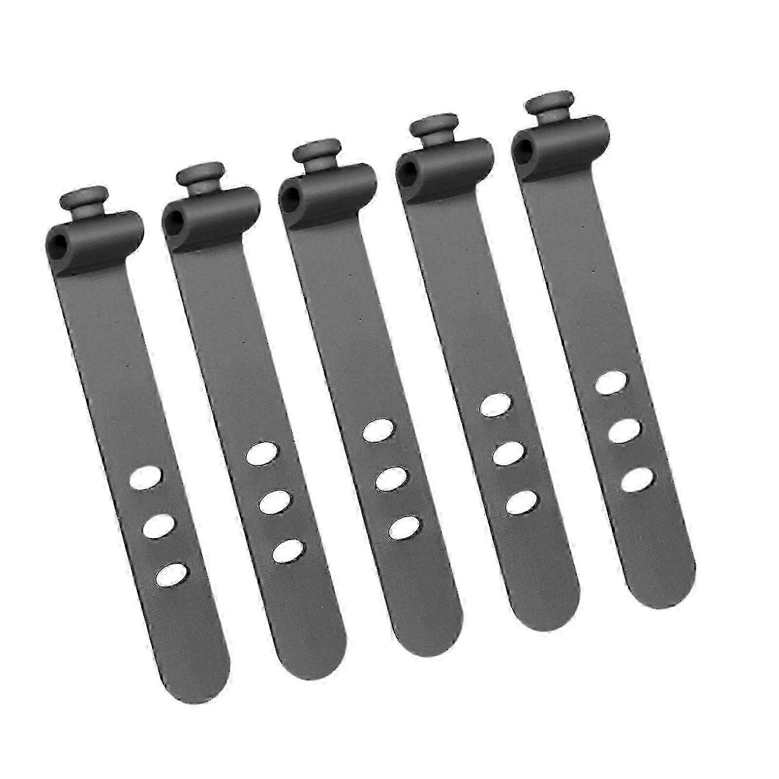 Light Blue Silicone Cable Ties 7.3cm