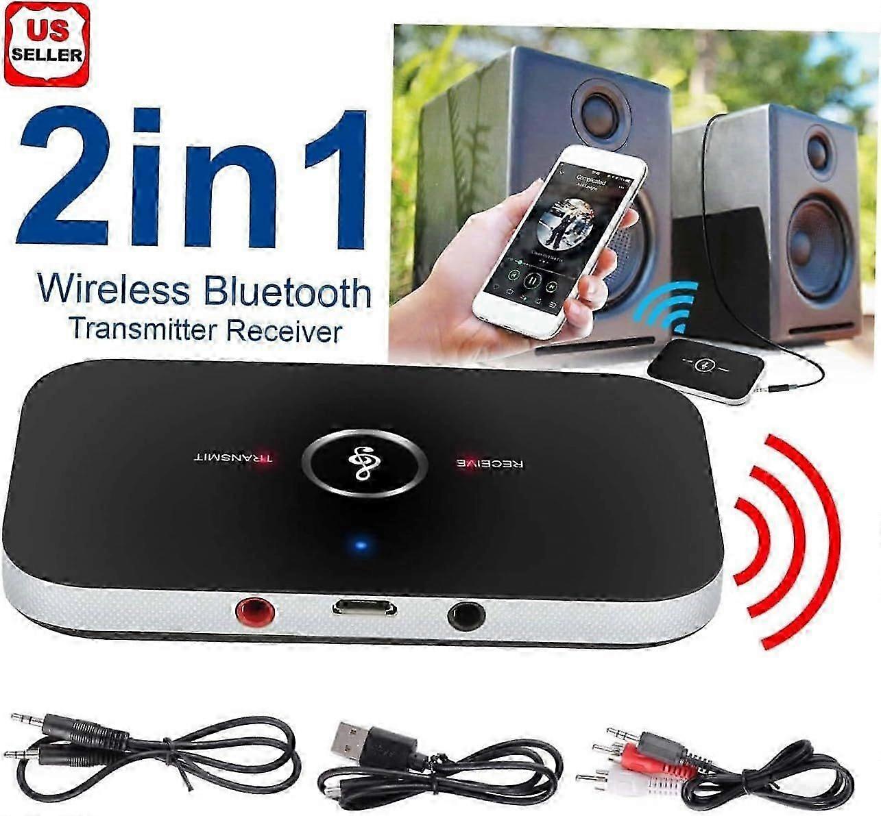 Wireless Audio Transmitter Receiver With Dual Function Gadpiparty 5 0