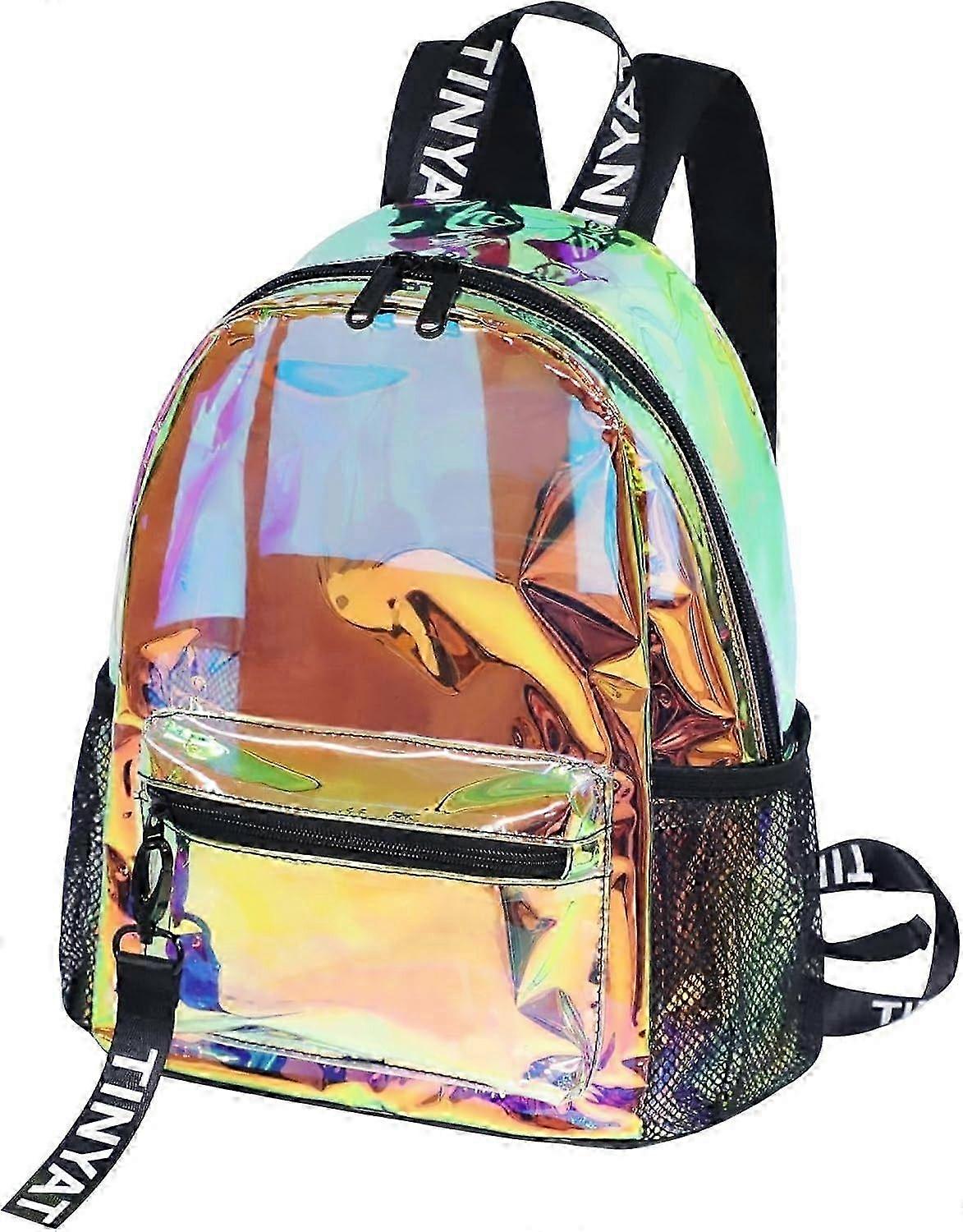 Colorful Laser Clear Mini Backpack