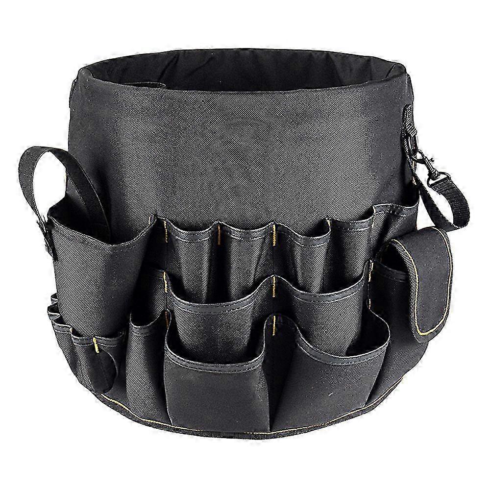 Multi-functional Tool Bag Gardening Tools Bucket Organizer with Pockets