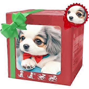 AI Robotic Plush Puppy Toy, Soft Interactive Walking Barking Tail Wagging Toy for Kids