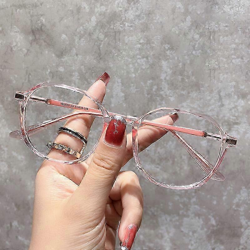Clear Large Frame Blue Light Glasses