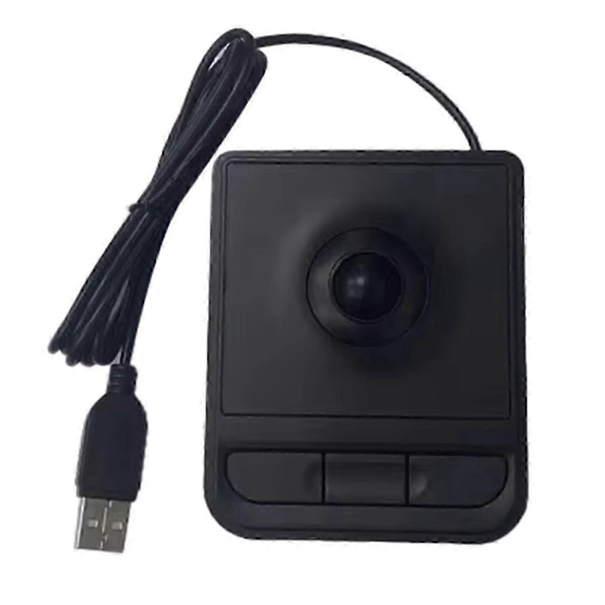 Ergonomic USB Trackball Mouse